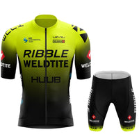 Men's Mesh Thin Sports Short Sleeve Cycling Suit