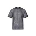 Western Style See-through Mesh Short-sleeved T-shirt For Boys