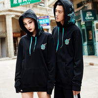 Hooded Sweatshirt With Embroidery