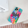 Art Painted Mobile Phone Case Silicone Transparent