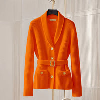 Winter Western Style Unique Chic Knitted Cardigan Sweater