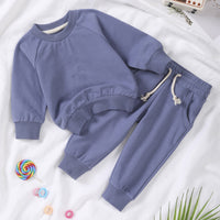 Children's Homewear Sweatshirt And Pants Set