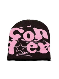 Warm Knitted Hat Fashion Double-sided Jacquard Woolen Cap