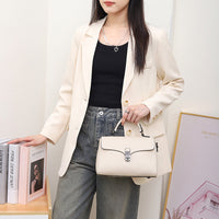 First Layer Cowhide Casual Handheld Versatile Crossbody Bag