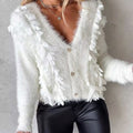 Women's Fashion Striped Contrast Color Turtleneck Sweater