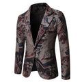 Autumn And Winter European Size Men's Slim Suit Jacket
