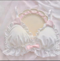 Women's Underwear Suit Thin Pure Desire Small Chest Cute Japanese Style