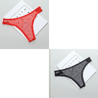 Mesh T-back Transparent Women