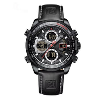 Men's Stainless Steel Strap Multi-function Watch