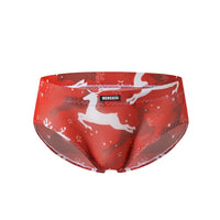 Printed Briefs Men's Low Waist Light Soft Multi-color