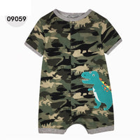 Cotton Baby Short Sleeve One Piece Romper