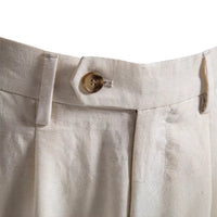 Business-Casual Lyocell Cotton Shorts Old Money Style