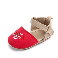 Autumn New Girl Baby Toddler Shoes Embroidered