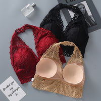 Lace Halter Vest Tube Top Underwear Women's Bra