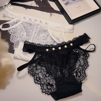 Women's Cotton Crotch Low-Waist Thong Panties