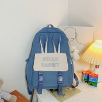 Cute Soft Girl  Backpack Elementary School