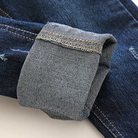 Boys' Spring And Autumn Crawler Jeans Children's Casual Pants Crawler