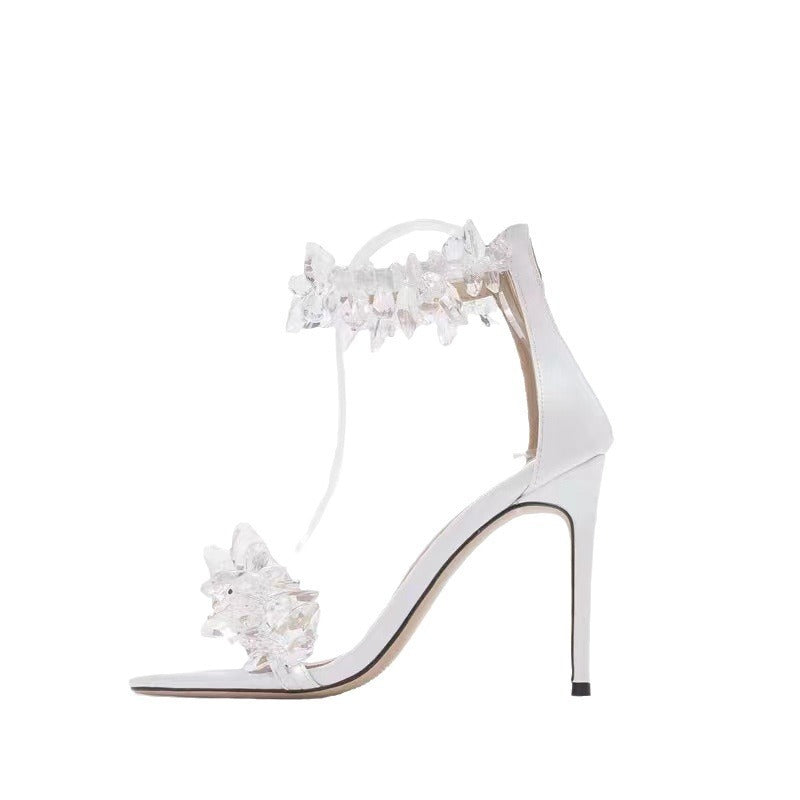 Fairy Style Ankle-strap Stilettos High Heels