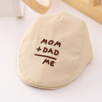 Embroidered English Letters Baby Sunshade Hat