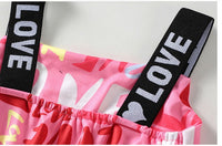 Hatless Cartoon Skirt Set Leggings Spring