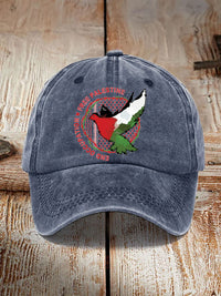 Washed Cotton Printed Hat Distressed Dad Cap Men Retro Baseball Cap Hot Soft Top Sun Hat