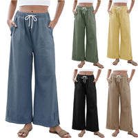 Women's Casual Loose-fitting Straight-leg Pants