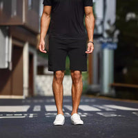 Fashion Individual Casual Men's Fifth Pants