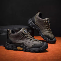 Plus Size Outdoor Mountaineering Hiking Casual Workwear Sports Mesh Shoes
