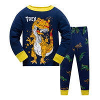 Long-sleeved Cotton Children's Pajamas Air-conditioning Clothes