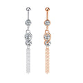Medical Stainless Steel Belly Button Navel Stud Ring