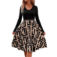 Figure-flattering Waist-cinching Designer Dress