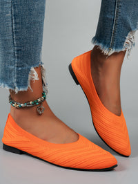 Pointed Toe Low-cut Women's Breathable Flat Shoes