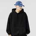 Men's American-style Simple Velvet Hoodie Top