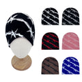 Outdoor Keep Warm Double Jacquard Knitted Hat Men's And Women's Hats