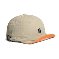 Color-block Quick-dry Embroidered Letter B Wide-brimmed Sun-protective Adjustable Trendy Casual Baseball Cap For Shopping And Daily Outings