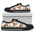 Polynesian Print Low-Top Canvas Casual