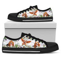 Polynesian Print Low-Top Canvas Casual