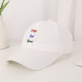 Men's Solid-color Embroidered Letter Baseball Cap Quick-drying Breathable With Ventilation Holes Lightweight Style Casual Sports Style Baseball Cap For Outdoor Hiking And Traveling
