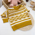 Korean Version Of Plaid Cardigan For Children