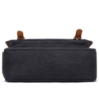 Men's Business Crossbody Canvas Portable Briefcase
