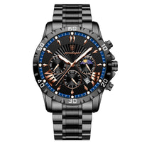 Multifunctional Moon Phase Mens Watch