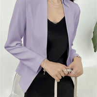 Small Suit Long Sleeve Cardigan Jacket Top