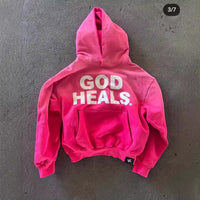 Hooded Sweater Heavy Long Sleeve Jacket