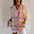 Long Sleeve Beach Travel Printed Shirt
