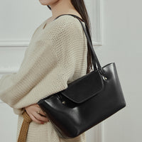 Korean-style Fashionable All-match Womens Leather Shoulder Bag