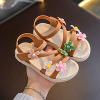 Girls' Foreign Style Anti Slip Soft Sole Sandals