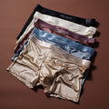 Mens Underwear 10A Antibacterial Crotch Boxer Briefs Breathable Smooth Seamless