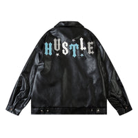 Fashion Embroidery Baggy Coat Men