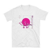 Men's And Women's Personality Plum Printing T-shirt