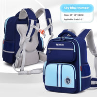 School Student Schoolbag Children's Waterproof Backpack Wear-resistant Men And Women